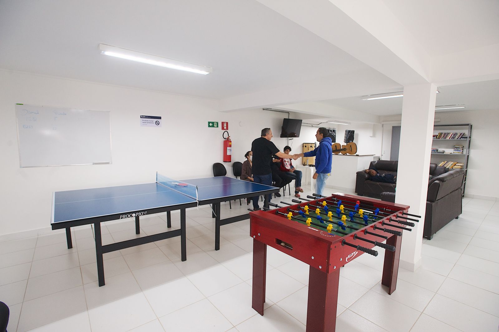Espaços para jogos, por exemplo, ajudarão no atendimento do mais de 300 pacientes ativos